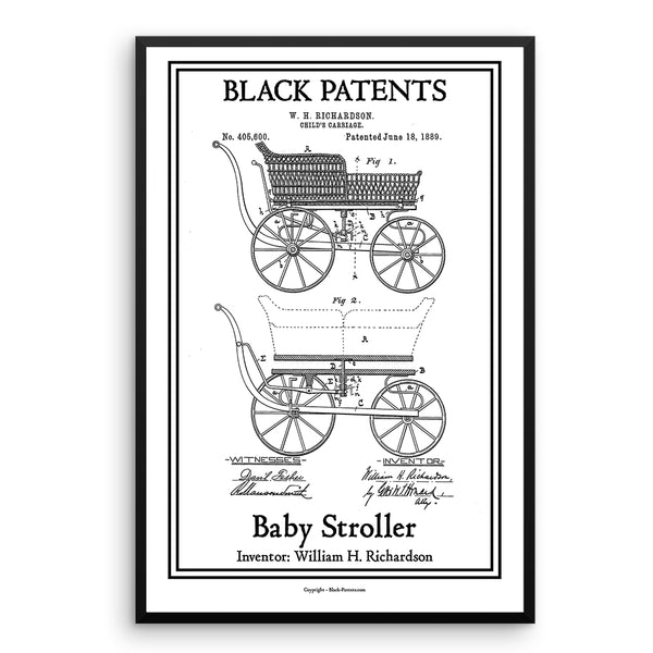 Baby Stroller - Black-Patent.com 