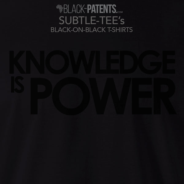 Knowledge is Power Subtle-Tee Unisex T-Shirt