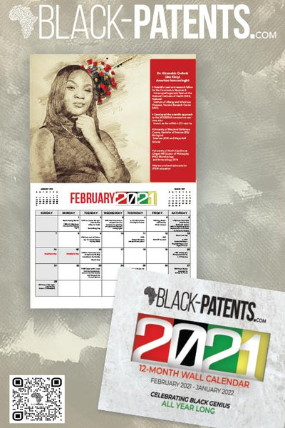 2021 Black Patents Calendar