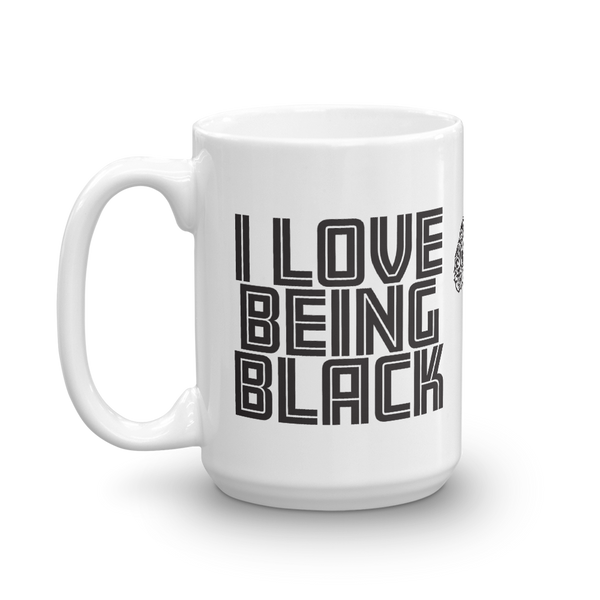 I Love Being Black Mug