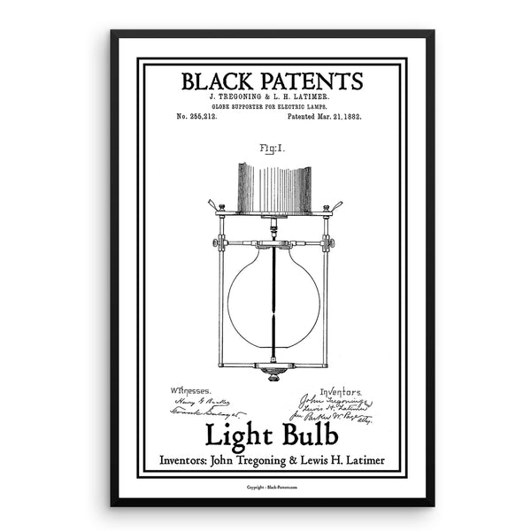 Light Bulb - Black-Patents.com
