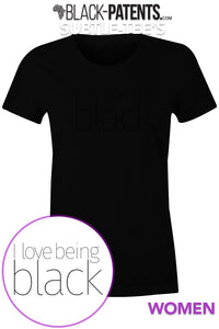 I Love Being Black - Subtle-Tee available on Black-Patents.com
