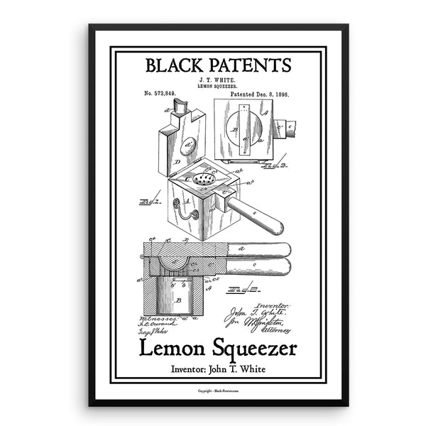 Lemon Squeezer - Black-Patents.com